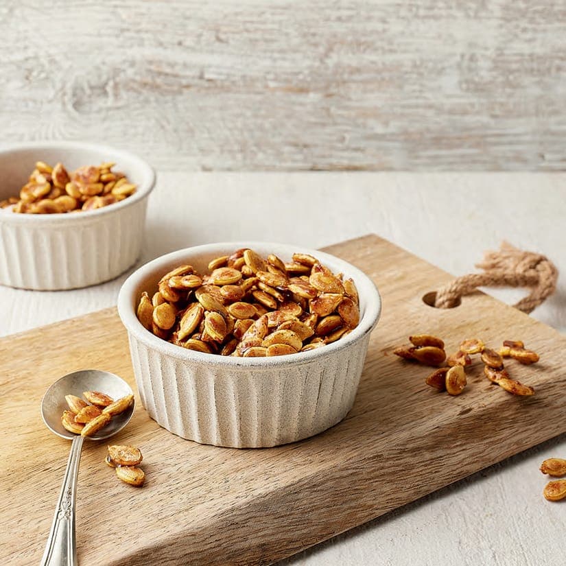 Graines de citrouille sucrées épicées