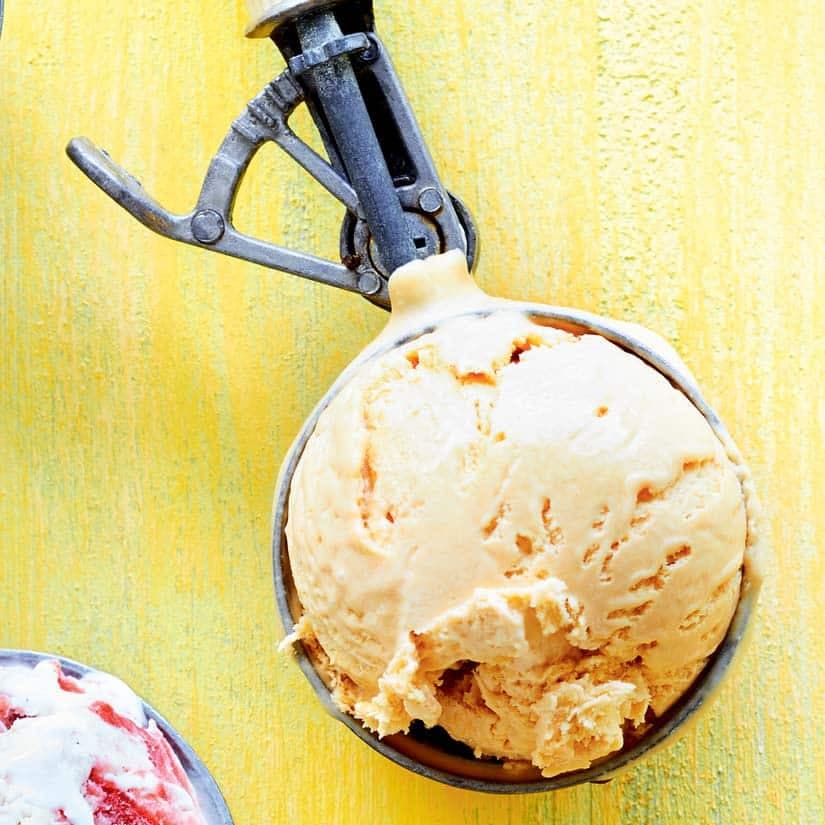 Crème glacée dulce de leche sans sorbetière