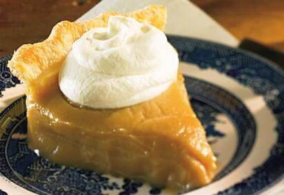 Tarte au butterscotch