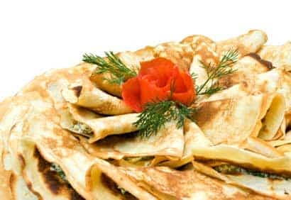 Crêpes aux fines herbes