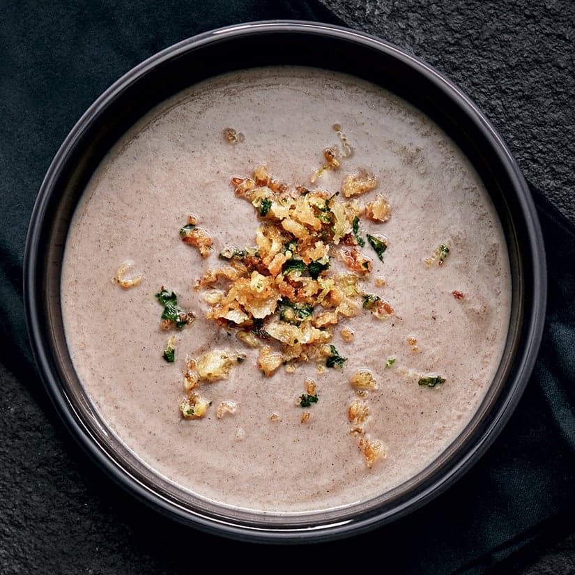 Crème de champignons