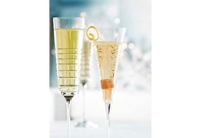 Cocktail au champagne classique
