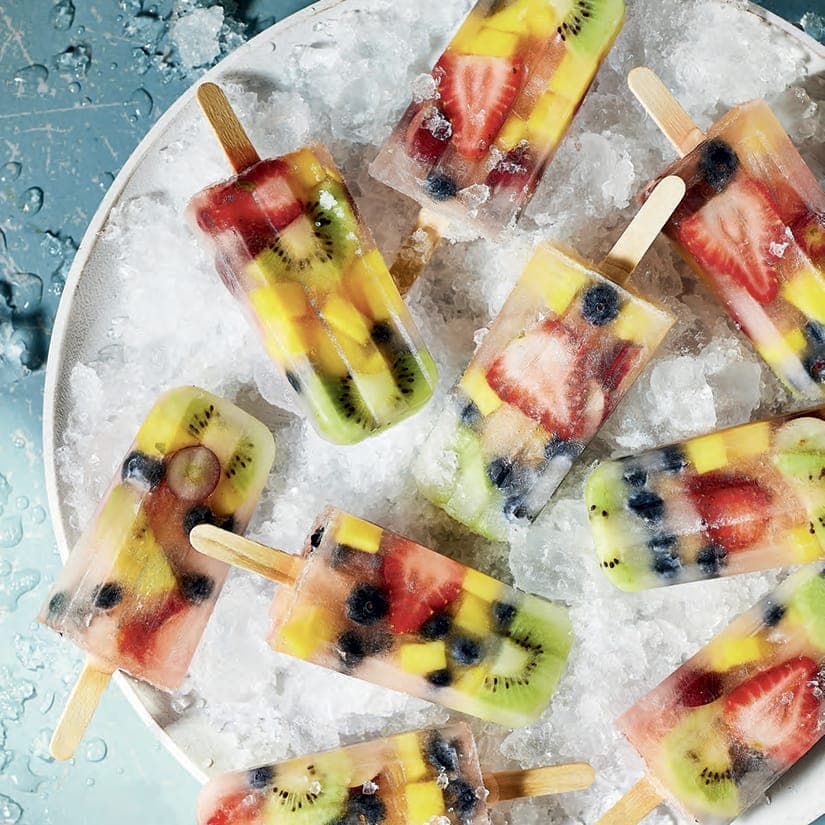 Popsicles salade de fruits