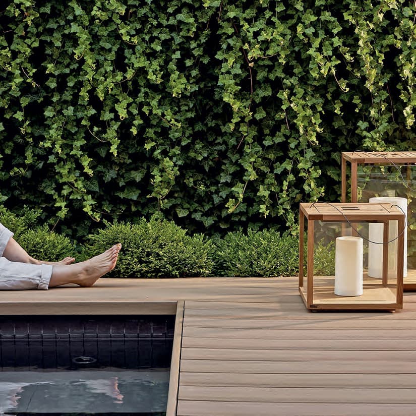 Inspiration: un salon et un coin-bar extérieur