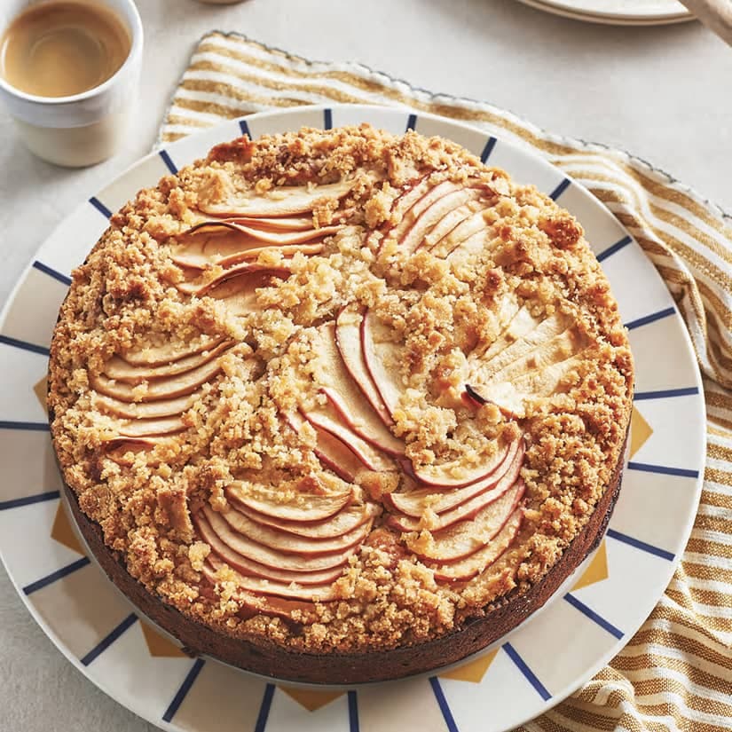 Gâteau rustique aux pommes