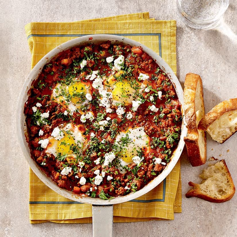 Chakchouka au boeuf haché