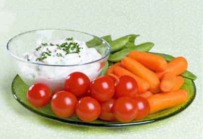 Trempette au yogourt