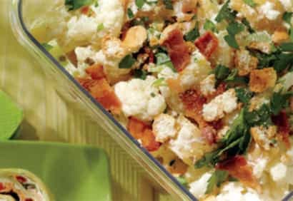 Salade de patates au bacon