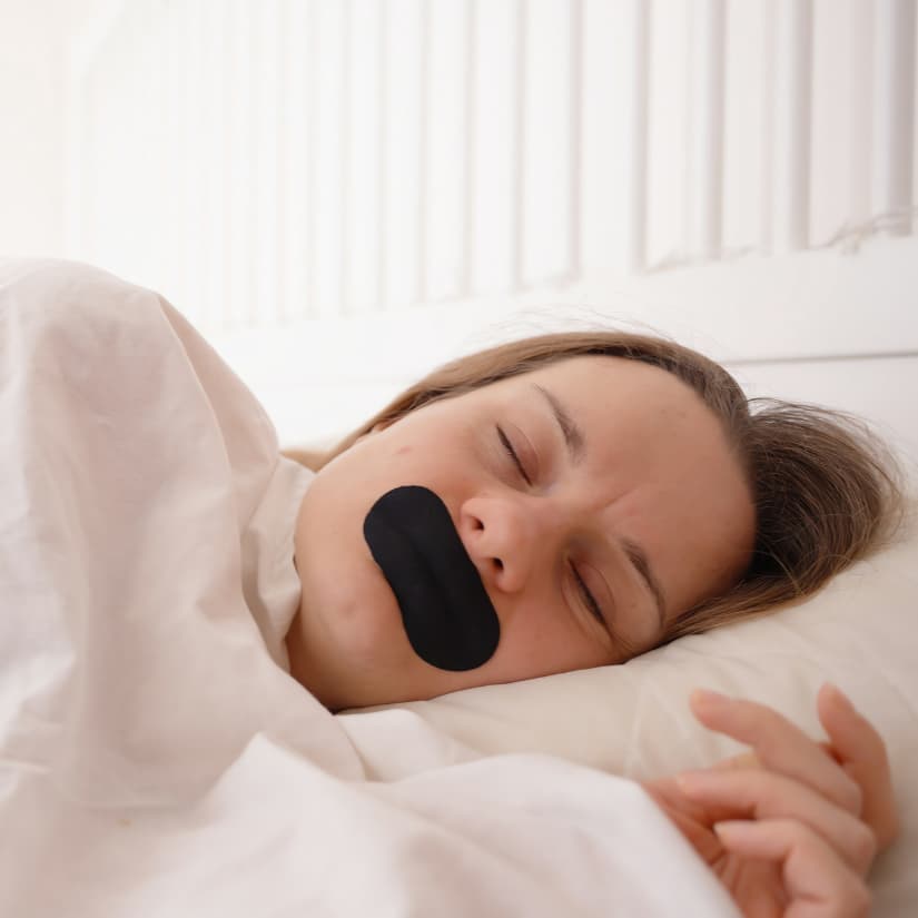 Mouth taping: la tendance pour mieux dormir?