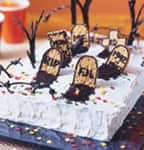 Gâteau-cimetière aux carottes et à la citrouille