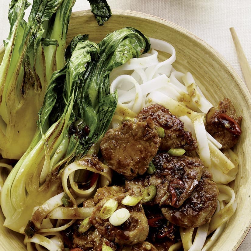 Sauté de porc au bok choy