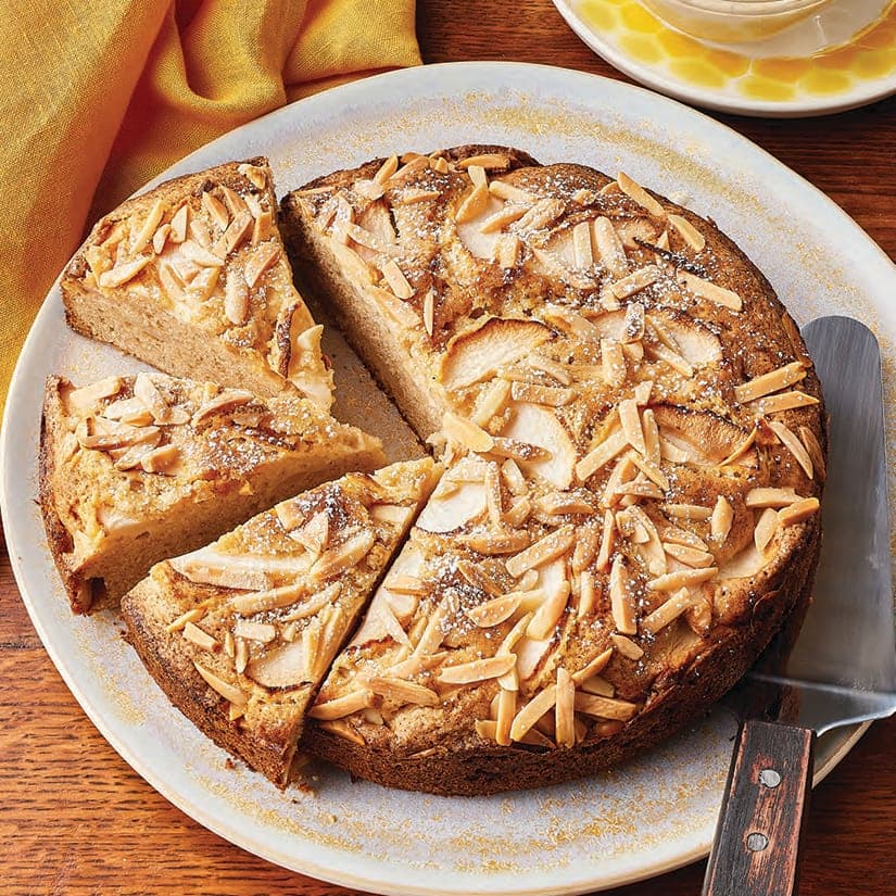 Gâteau pommes, crème cannelle : saveurs insulaires